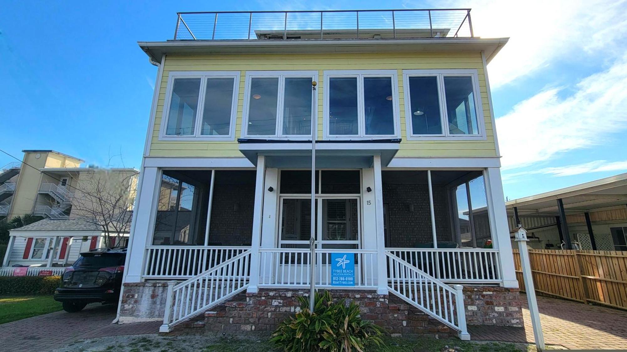 15 17Th Street By Tybee Beach Vacation Rentals Pulau Tybee Luaran gambar